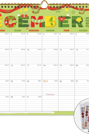 Lbylyhxc Calendar 2026 – 18 Monthly Wall Calendar 2025-2026 from July 2025 to December 2026, 14.8 x 11.5 Inches.Thick Paper includes major holidays and dedicated space for notes and important dates (Calendar 2025-2026 festivals)